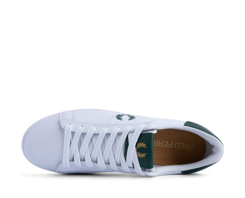 Fred Perry Spencer Leather BR/VD - B2333-100-124