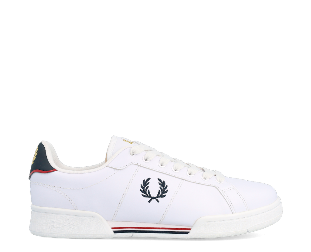 Fred Perry B722 Leather BR/MAR/VM - B6311-567-612 – Bstrong