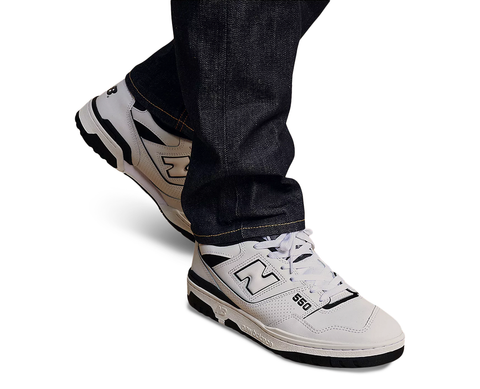 New Balance 550 White Black BR/PR - BB550HA1-117