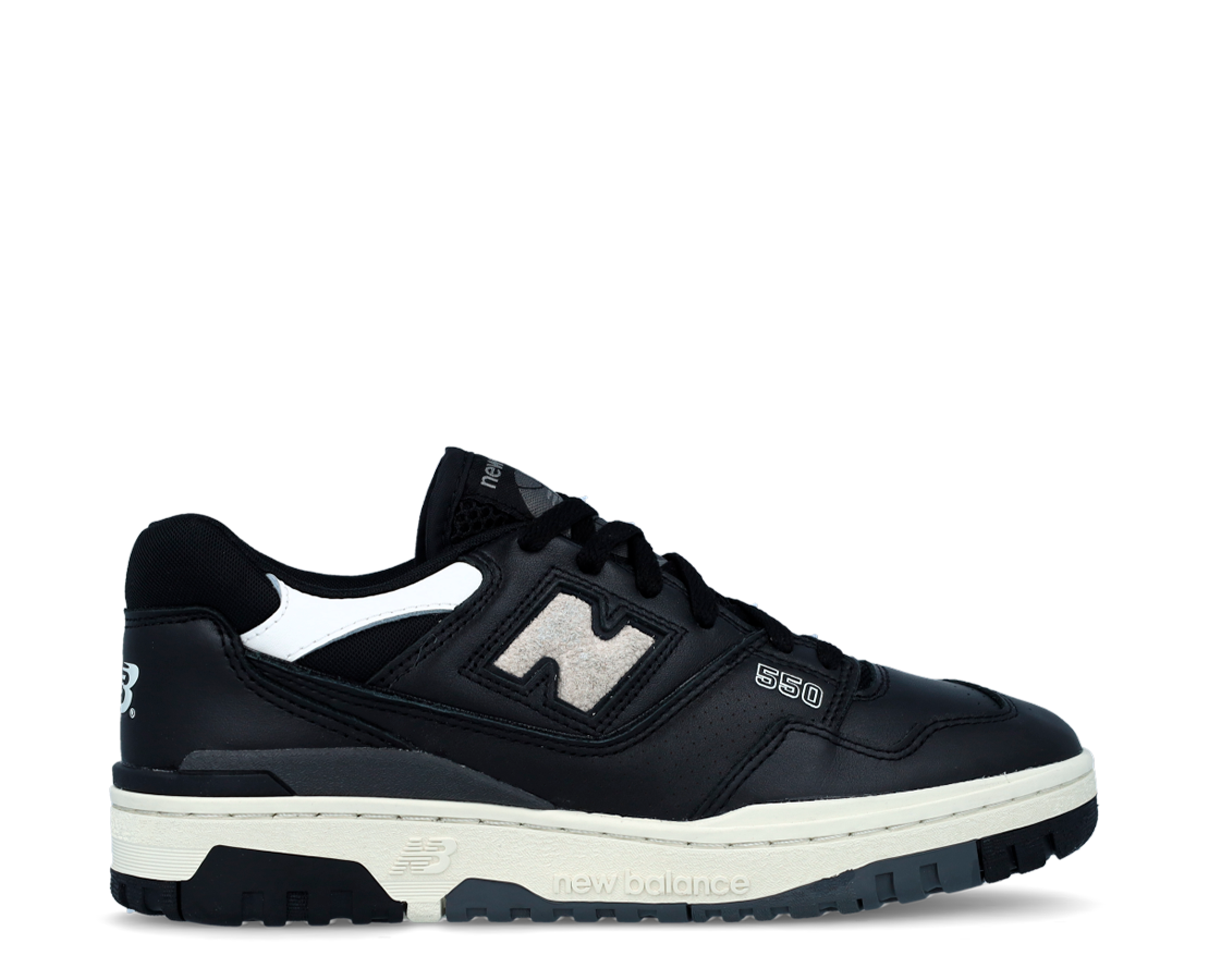 New Balance 550 Black Cream White PR/BJ - BB550LBW-248