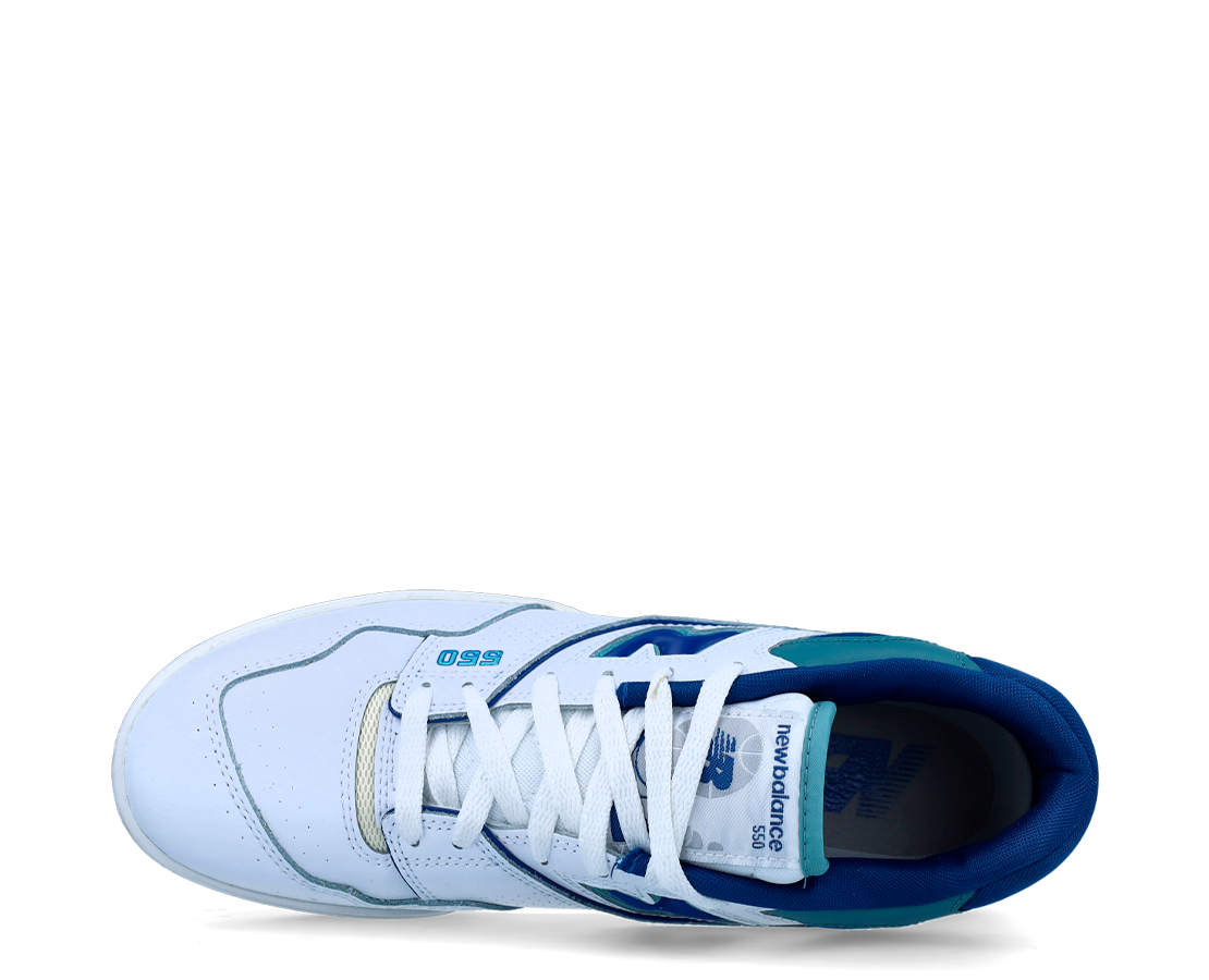 New Balance 550 White Blue Groove BR/AZ - BB550NCC-93