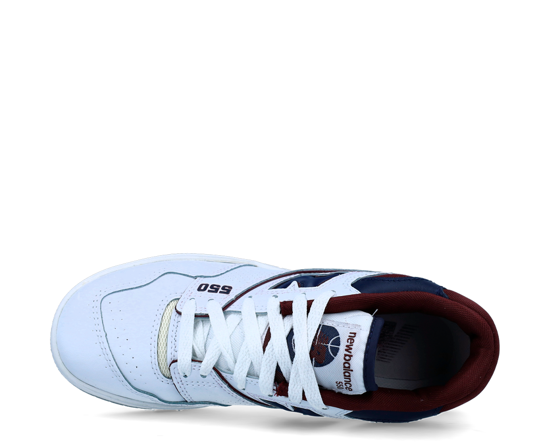 New Balance 550 Burgundy Natural Indigo BR/BORD/MAR - BB550NCD-1185