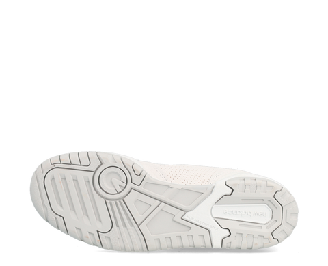 New Balance 550 White Perforated Leather Black CZ/PR - BB550PRB-178