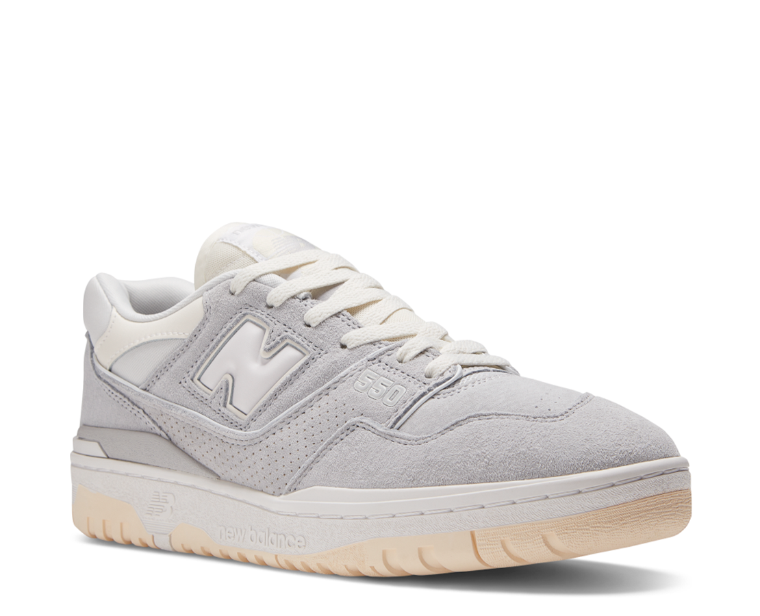 New Balance 550 Grey Suede CZ/BJ - BB550SLB-375