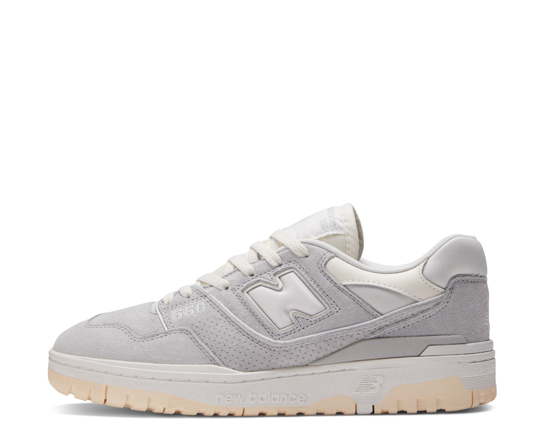 New Balance 550 Grey Suede CZ/BJ - BB550SLB-375