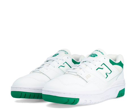 New Balance 550 White Classic Green BR/VD - BB550SWB-124