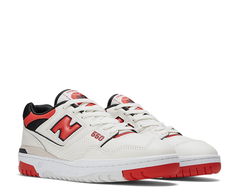 New Balance 550 Sea Salt True Red BJ/VM/PR - BB550VTB-1191