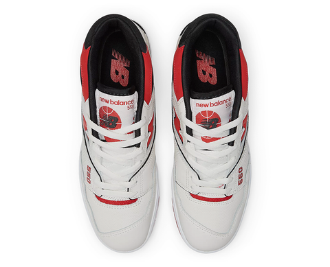 New Balance 550 Sea Salt True Red BJ/VM/PR - BB550VTB-1191