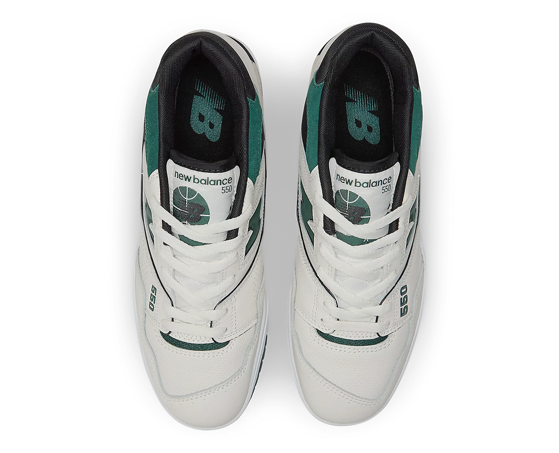 New Balance 550 Sea Salt Pine Green BJ/PR/VD - BB550VTC-816