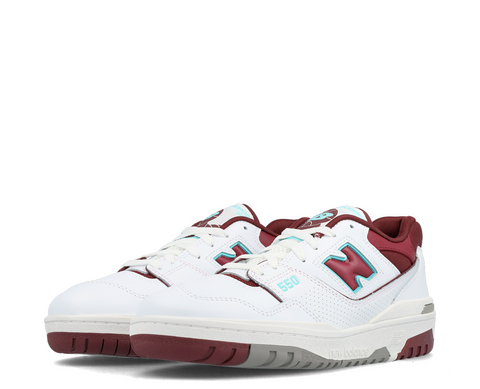 New Balance 550 Burgundy Cyan BR/BORD - BB550WBG-784