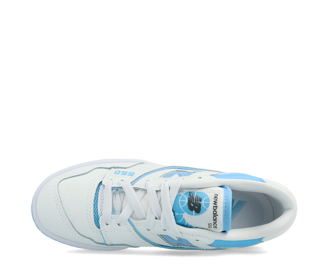 New Balance 550 UNC White Dusk Blue BR/AZBE - BBW550BC-101