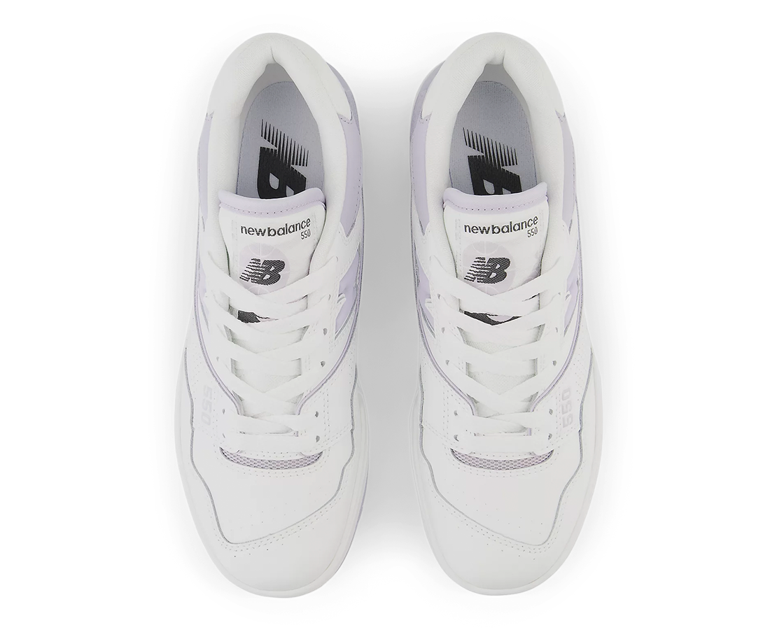 New Balance 550 White Lilac BR/LILAS - BBW550BV-996