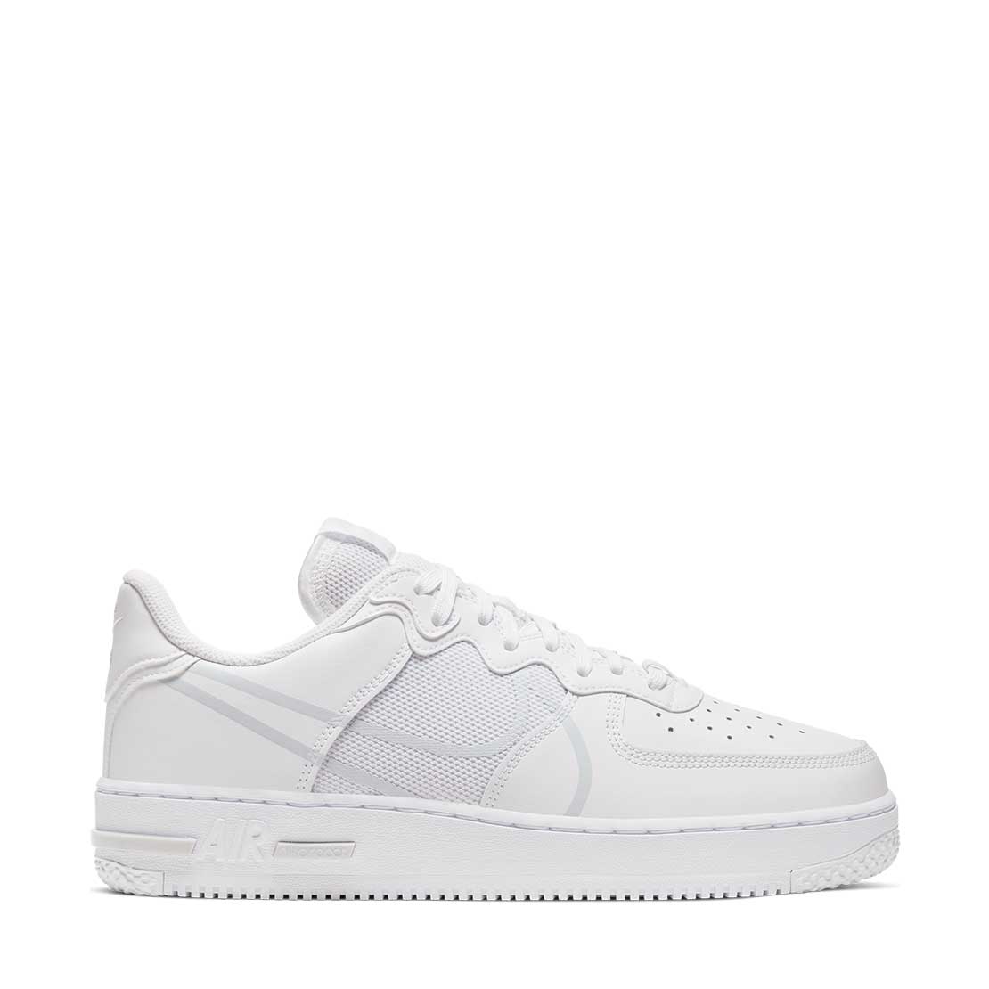 Nike Air Force 1 React BR/PRATA - CT1020-101-121