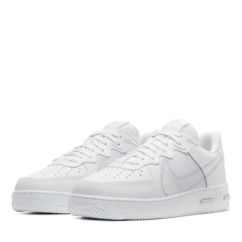 Nike Air Force 1 React BR/PRATA - CT1020-101-121