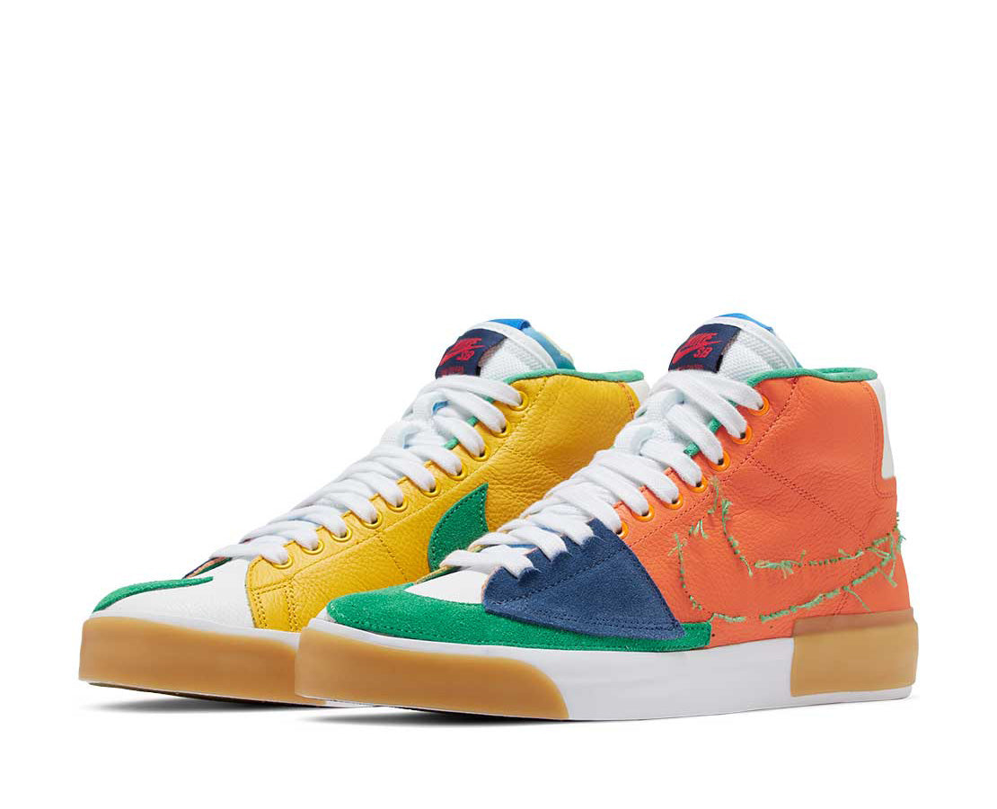 Nike SB Zoom Blazer Mid Edge MULTICOLOR - DA2189-800-898