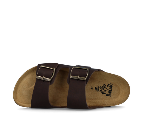 Dakar Sandals Two-Strap CAST - DAKAR100MBROWN2-137