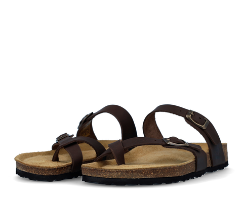 Dakar Sandals Multi Strap CAST - DAKAR130BROWN2-137