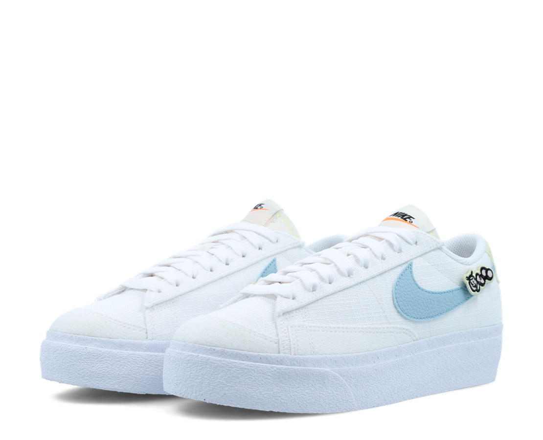 Nike Blazer Low Platform Next Nature BR/AZBE - DJ6376-100-101