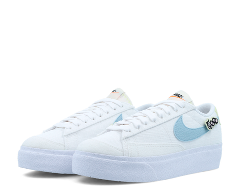 Nike Blazer Low Platform Next Nature BR/AZBE - DJ6376-100-101
