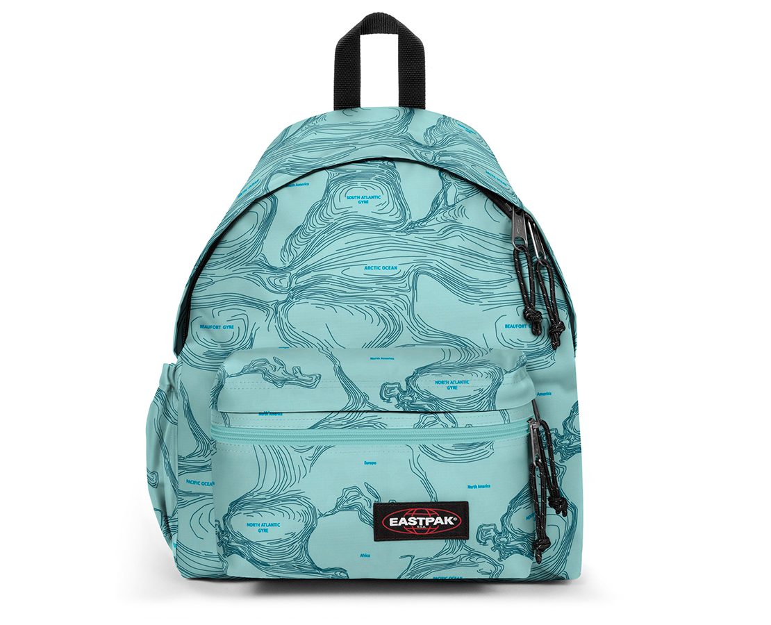 Eastpak Padded Zipplr + Map Turquoise 24L AZ/ESTAMP - EK0A5B74U69-47