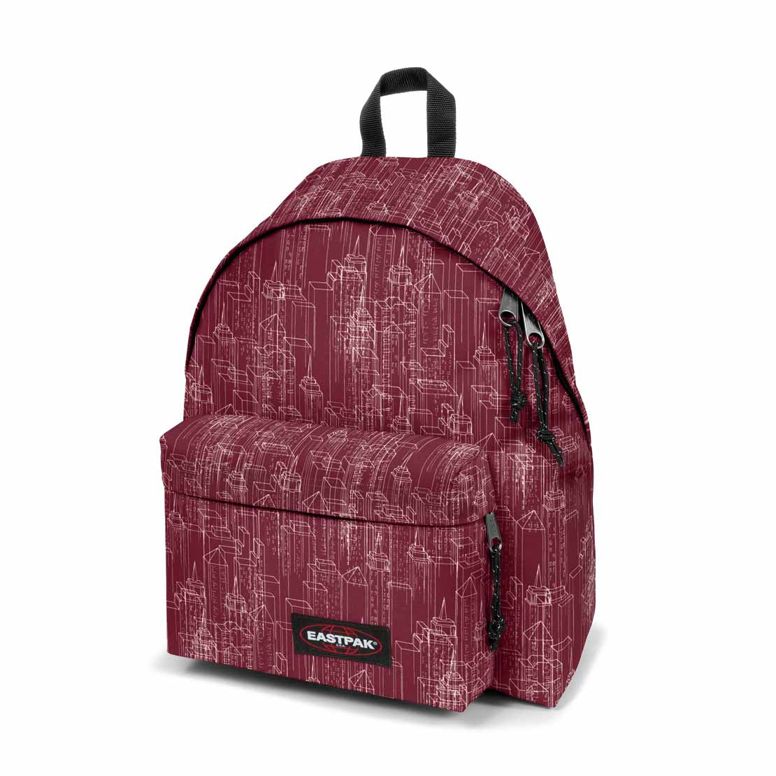 Eastpak Padded Pak'r Merlot Blocks BORD/BR - EK620.26Q-742