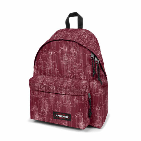 Eastpak Padded Pak'r Merlot Blocks BORD/BR - EK620.26Q-742