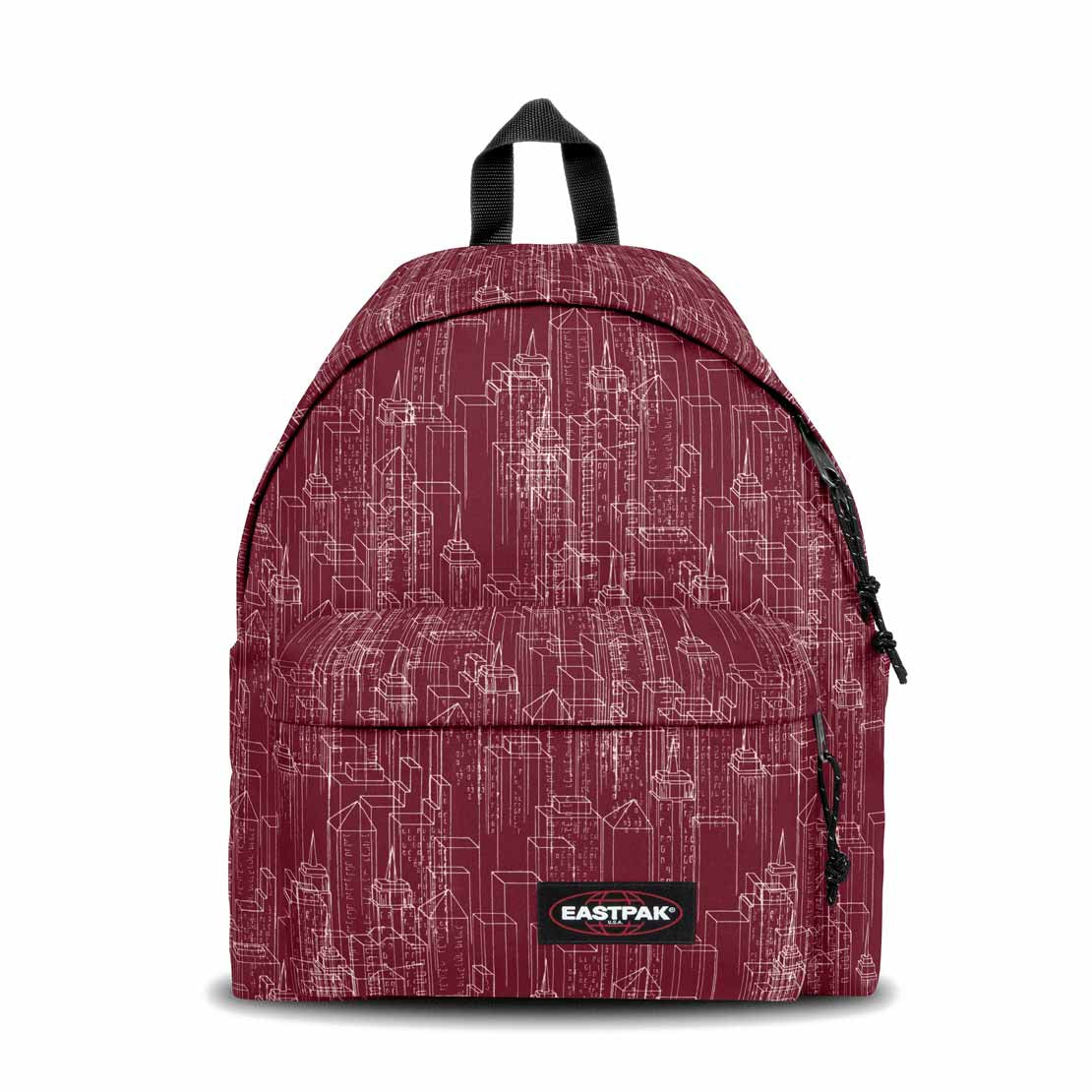 Eastpak Padded Pak'r Merlot Blocks BORD/BR - EK620.26Q-742