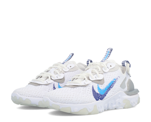 Nike React Vision Spray Paint Swoosh White BR/AZ - FJ4231-100-93