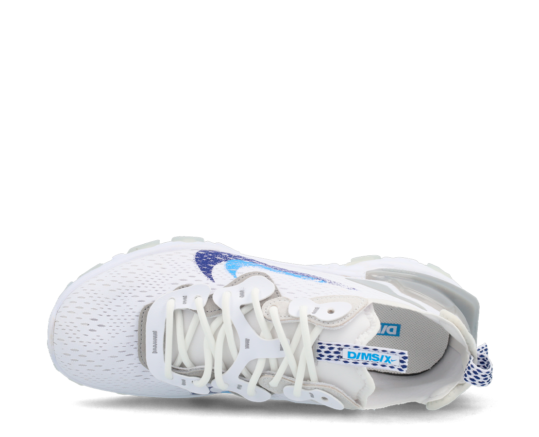 Nike React Vision Spray Paint Swoosh White BR/AZ - FJ4231-100-93