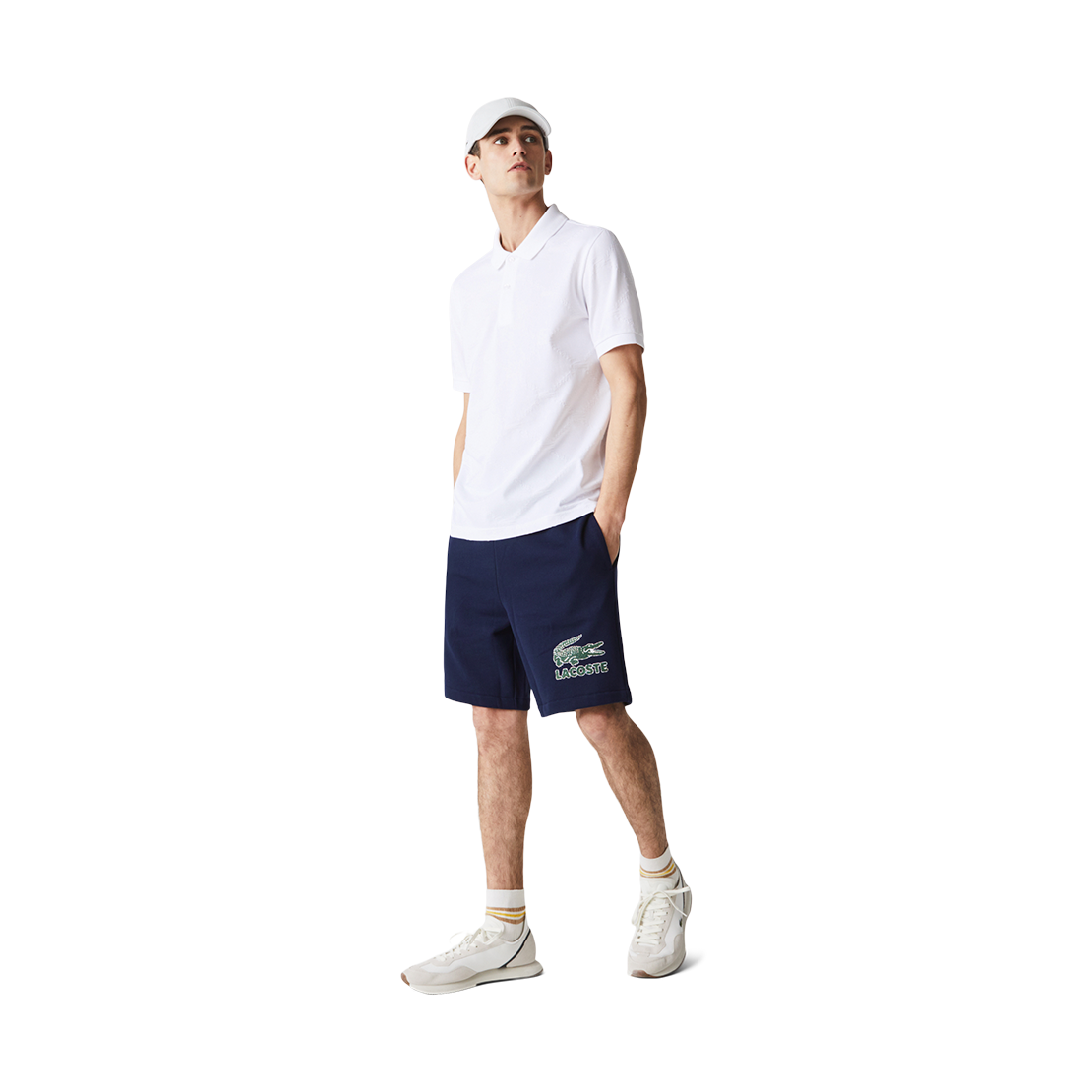 Lacoste Calções Print Logo MAR - GH0528-166-205