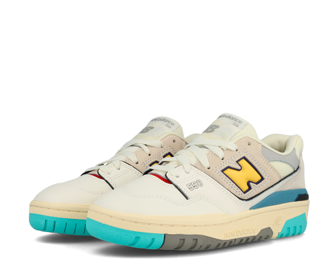 New Balance 550 Sea Salt Yellow BR/CZ/AM - GSB550SC-106