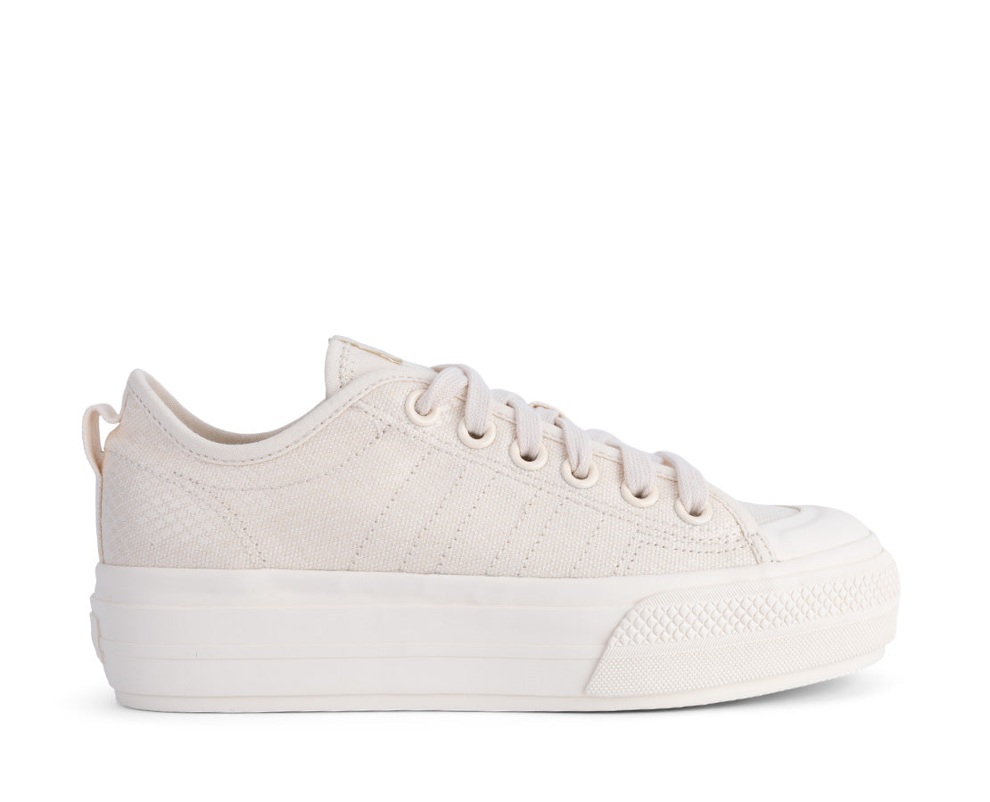 Adidas Nizza Platform RF BEIGE - H02708-900