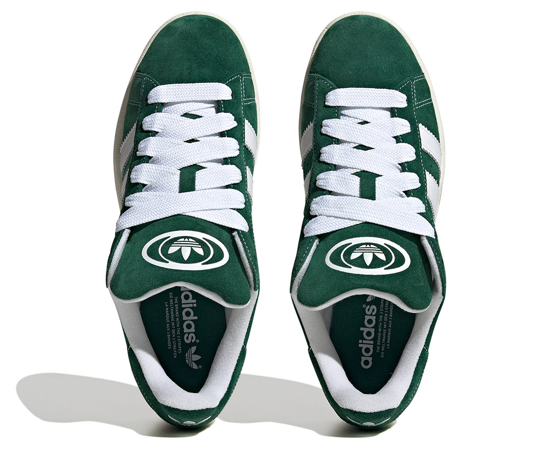 Adidas Campus 00s Dark Green / Cloud White VD/BR - H03472-311