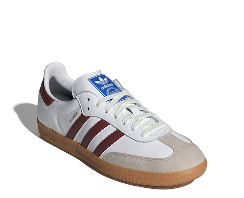 Adidas Samba OG White / Burgundy / Gum BR/BORD - IF3813-784