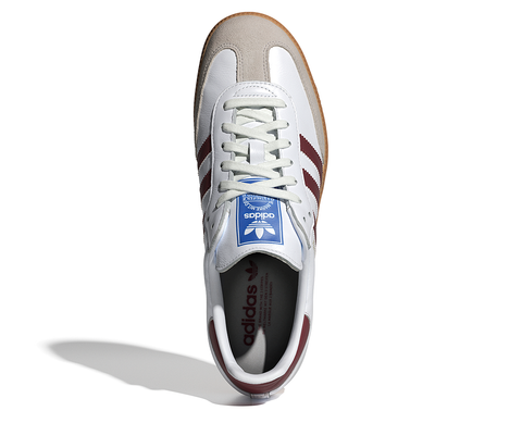Adidas Samba OG White / Burgundy / Gum BR/BORD - IF3813-784