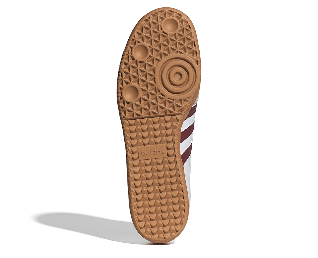 Adidas Samba OG White / Burgundy / Gum BR/BORD - IF3813-784