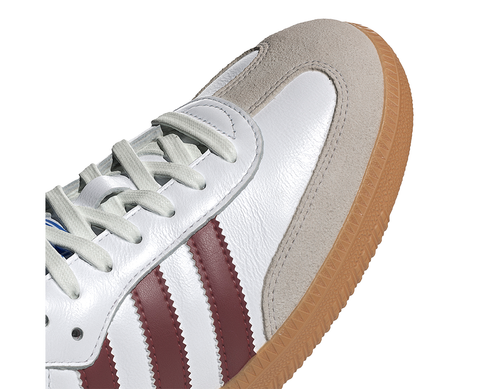Adidas Samba OG White / Burgundy / Gum BR/BORD - IF3813-784