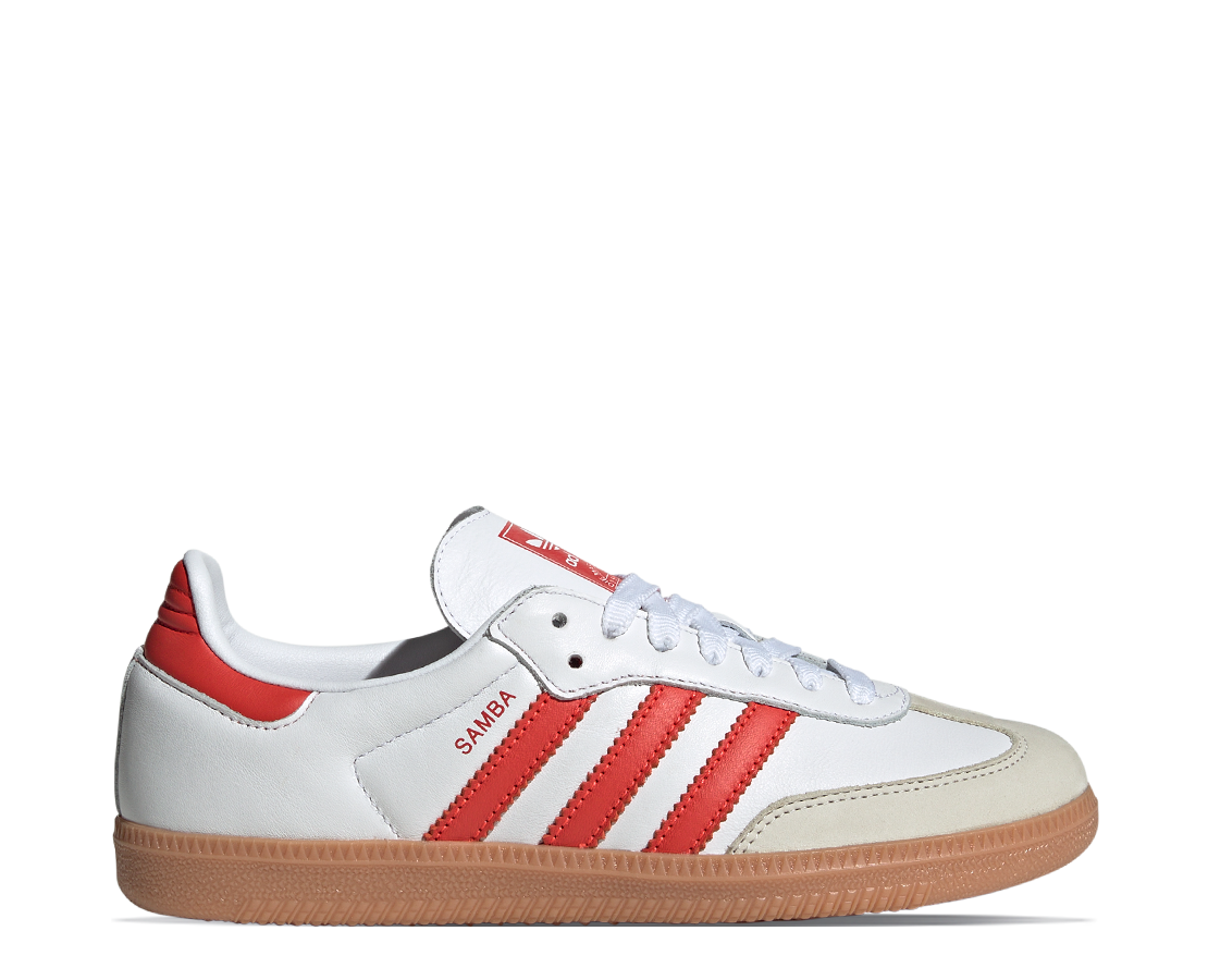 Adidas Samba OG White Solar Red Gum BR/LAR - IF6513-113