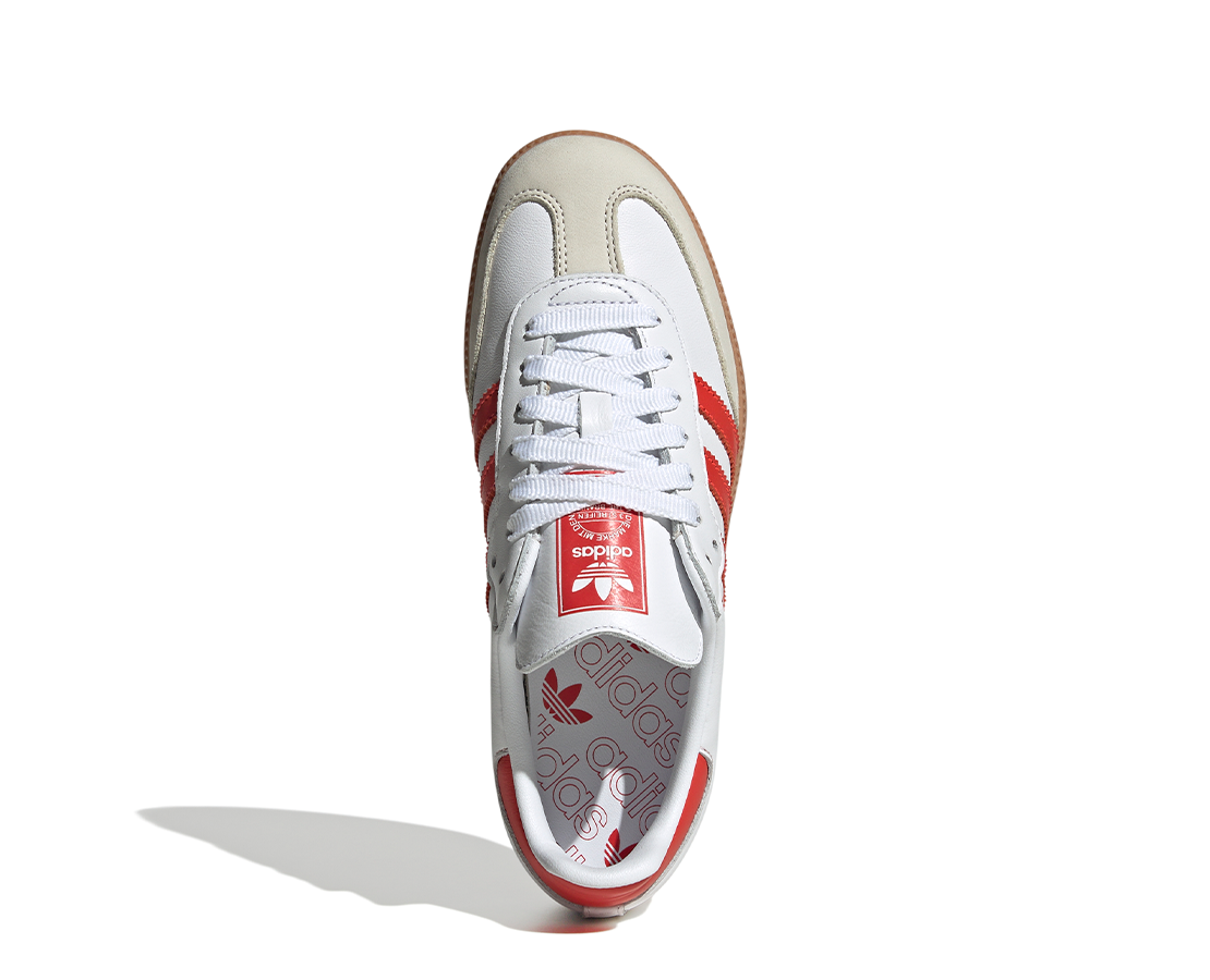 Adidas Samba OG White Solar Red Gum BR/LAR - IF6513-113