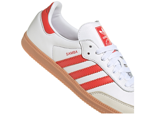 Adidas Samba OG White Solar Red Gum BR/LAR - IF6513-113