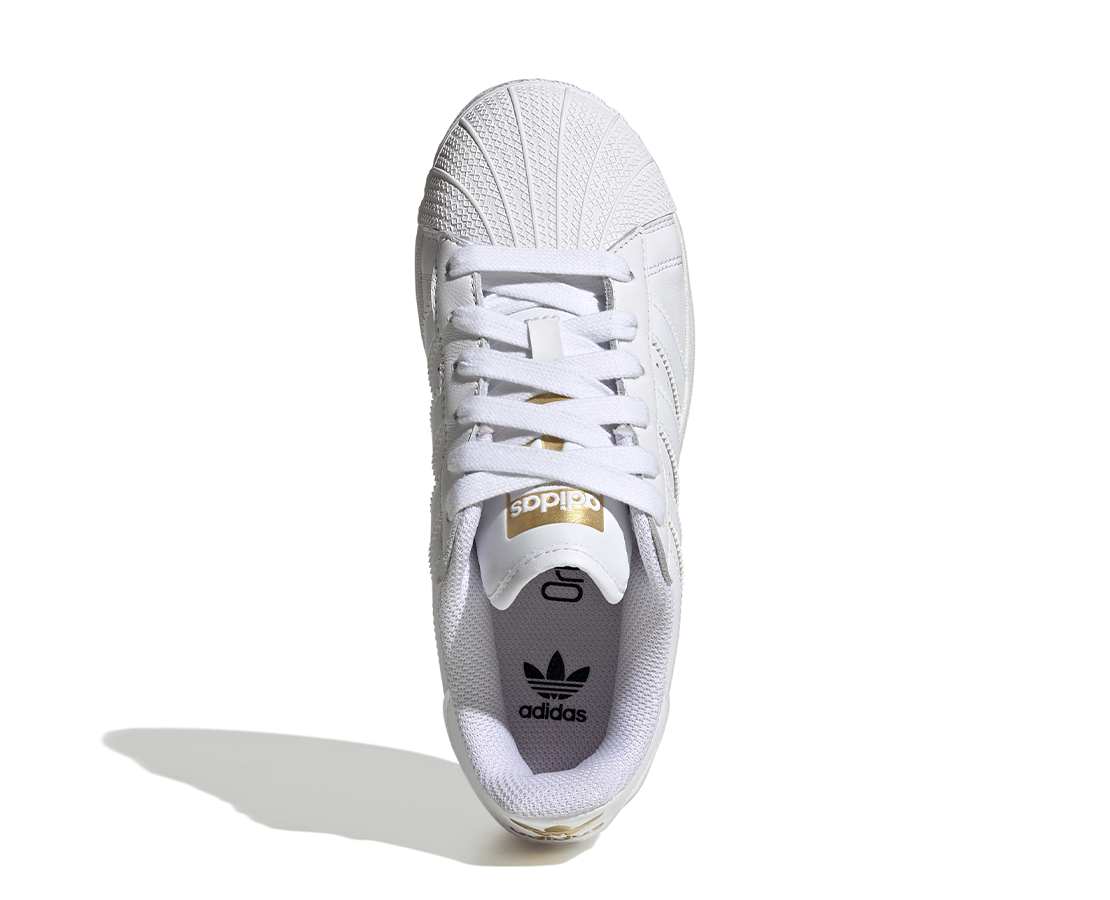 Adidas Superstar XLG 'White Gold Metallic' BR/DOUR - IG0290-112