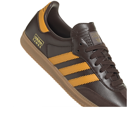 Adidas Samba OG Dark Brown Preloved Yellow CAST/AM - IG6174-438