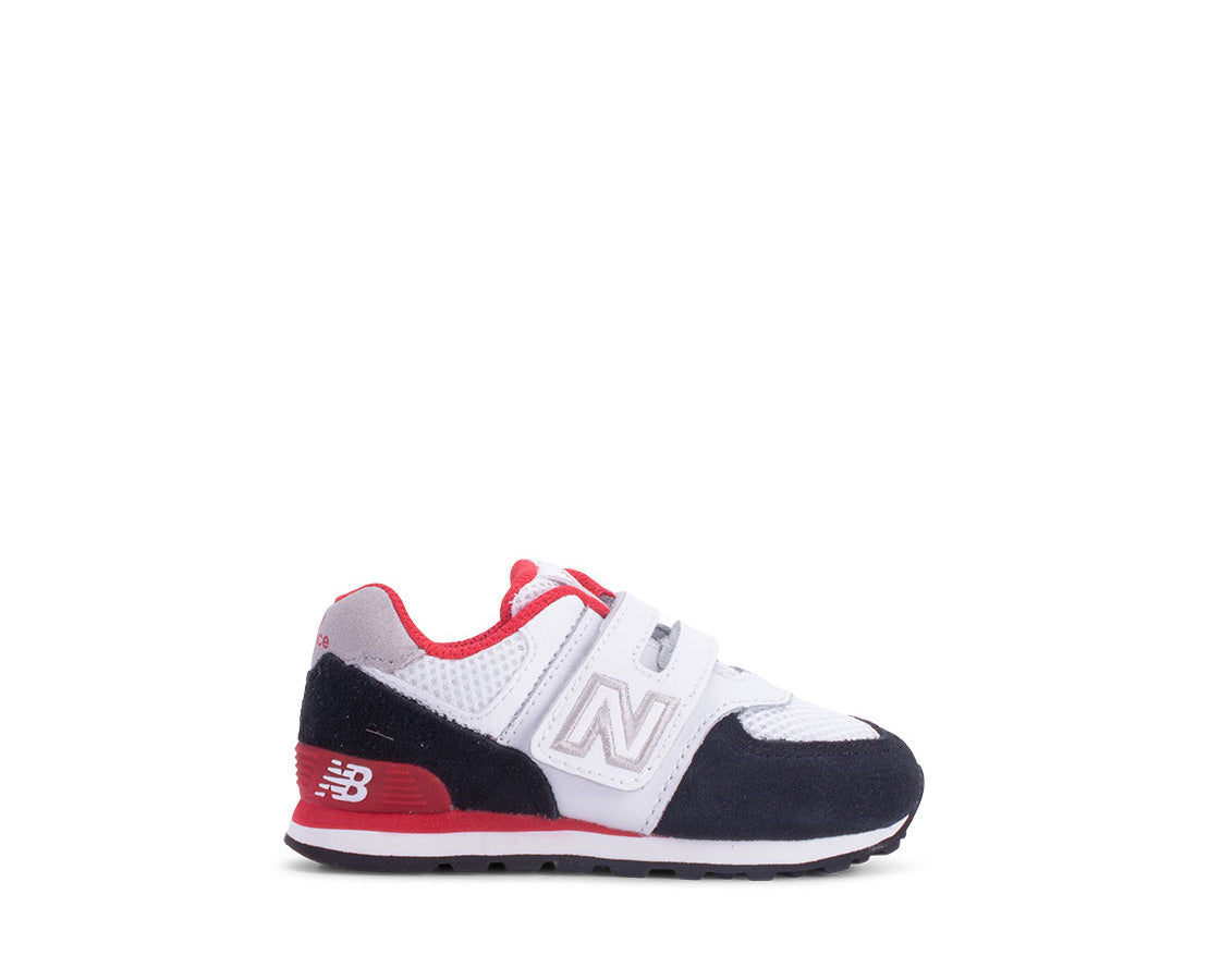 574 INFANT VELCRO NEW BALANCE  BR/PR/VM - IV574NSB-120