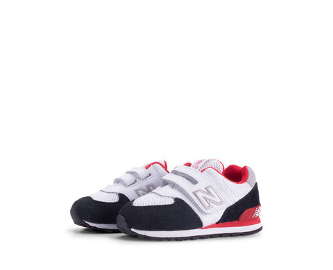 574 INFANT VELCRO NEW BALANCE  BR/PR/VM - IV574NSB-120