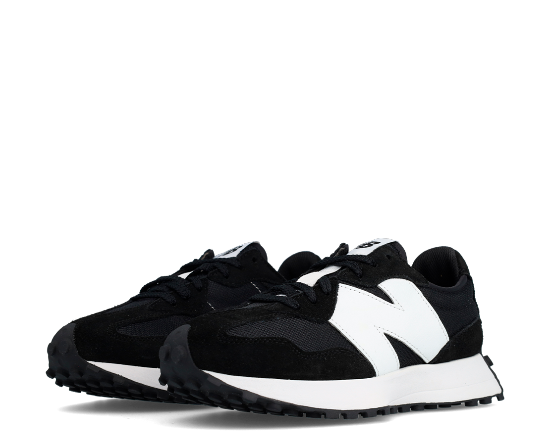 New Balance 327 Black/White PR/BR - MS327CBW-249