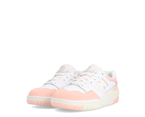 New Balance 550 White Pink Haze BR/RS - PSB550CD-122