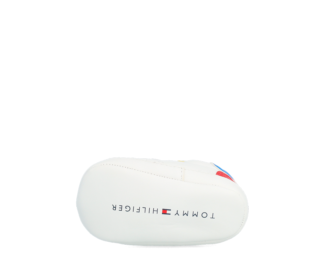 Tommy Hilfiger Flag Low Cut Velcro Crib MULTICOLOR - T0B4-33320-1582Y913-898