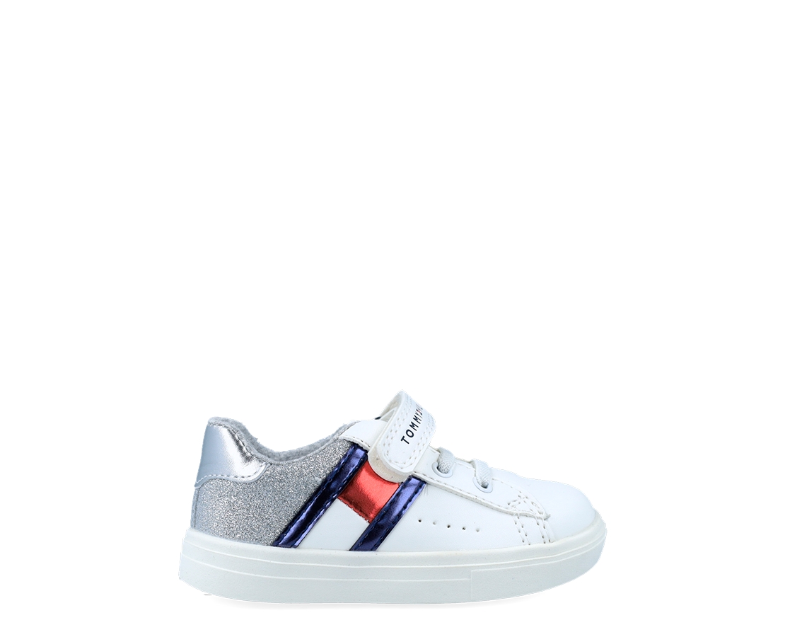 Tommy Hilfiger Low Cut Lace-Up BR/PRATA - T1A4-32127-1358X025-121