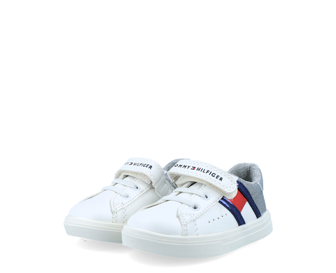Tommy Hilfiger Low Cut Lace-Up BR/PRATA - T1A4-32127-1358X025-121