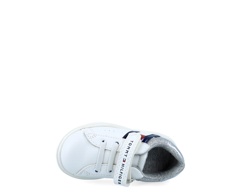 Tommy Hilfiger Low Cut Lace-Up BR/PRATA - T1A4-32127-1358X025-121